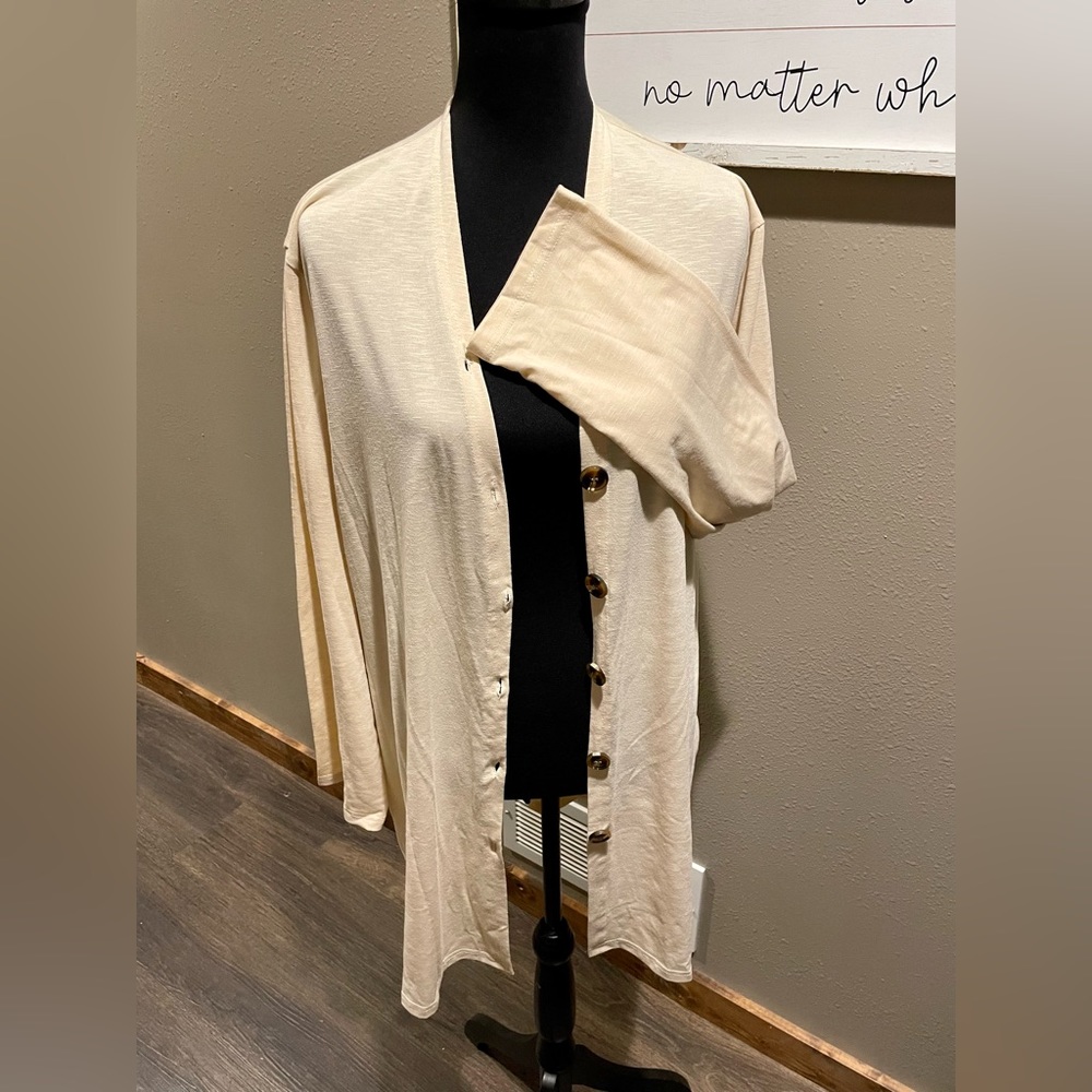 Lightweight Button Cardigan - Picture 3 of 7